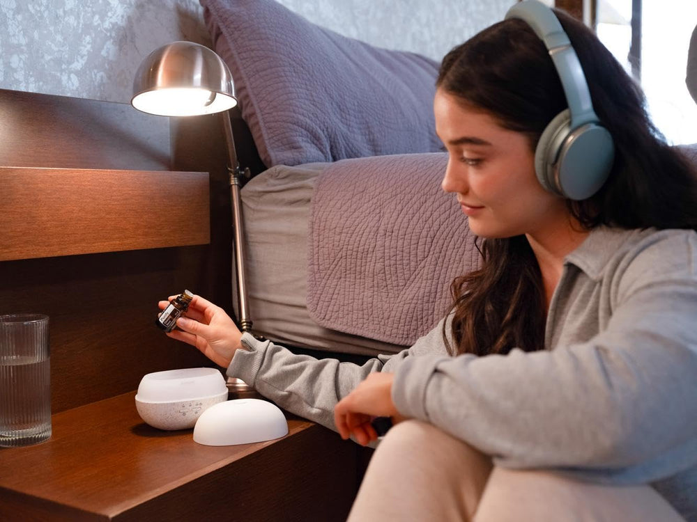 Diffuser setup with Purify essential oil