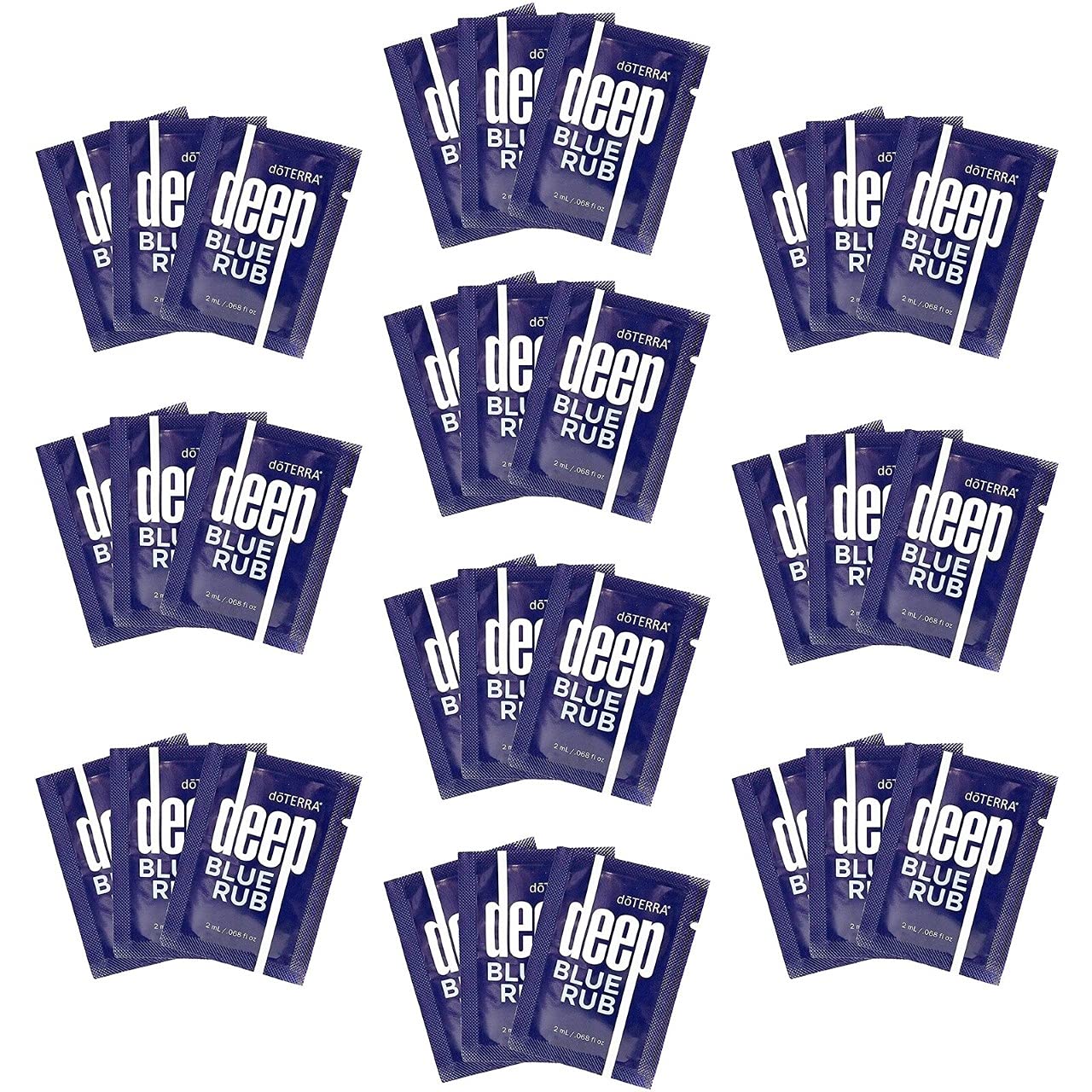 doTERRA Deep Blue Rub sample packets 2ml each, 30-pack