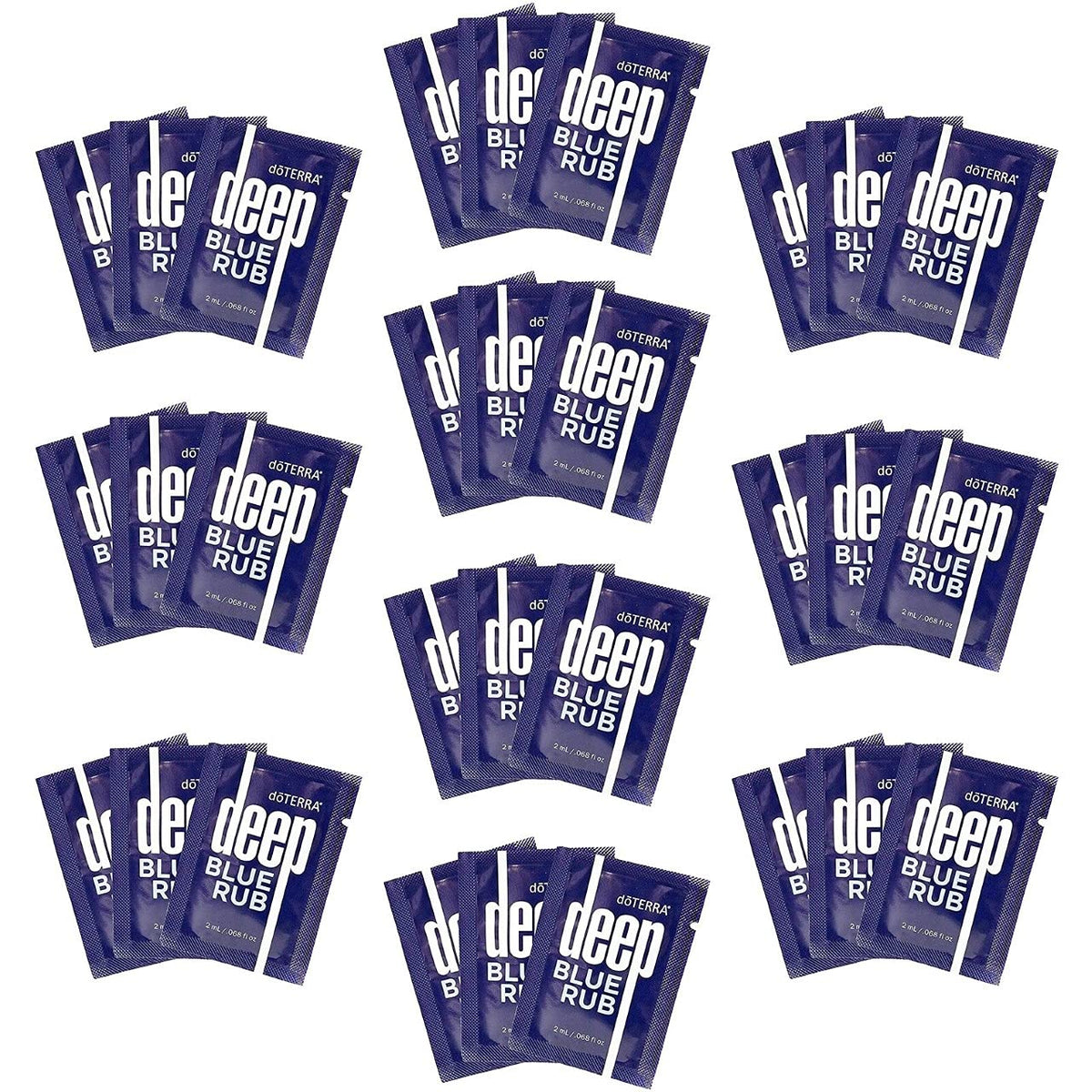 doTERRA Deep Blue Rub sample packets 2ml each, 30-pack