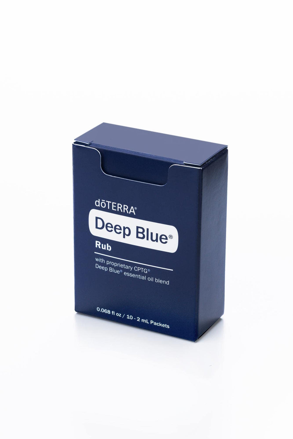 Application of Deep Blue Rub on joints