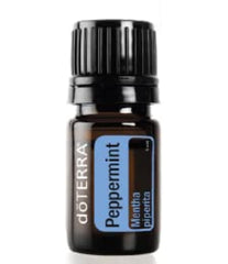 Lemon oil bottle inside the presentation box