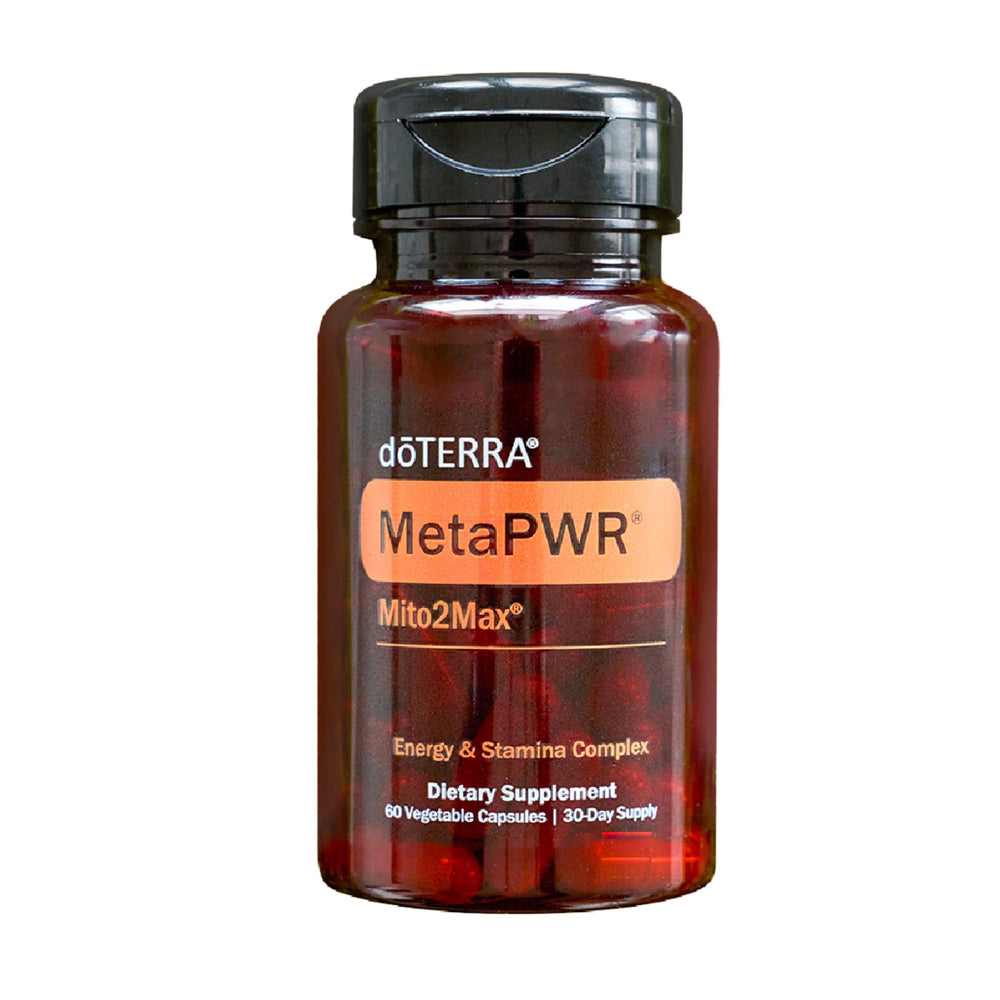 doTERRA MetaPWR Mito2Max Energy Supplement bottle - 60 capsules