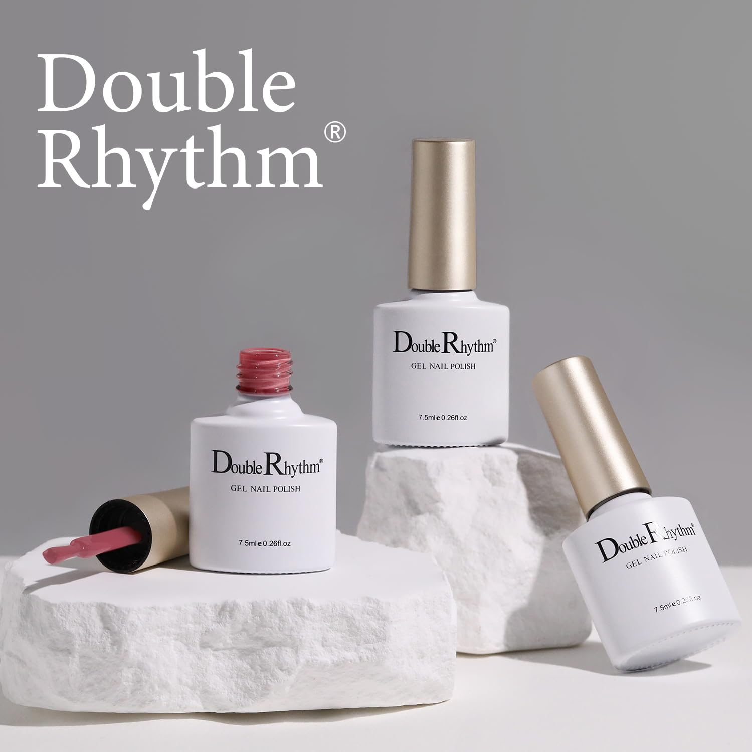 Double Rhythm Jelly Gel Kit offers non-toxic, low-odor formula.