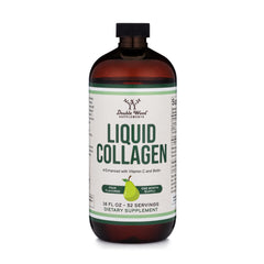 Front view of Double Wood Liquid Collagen bottle
