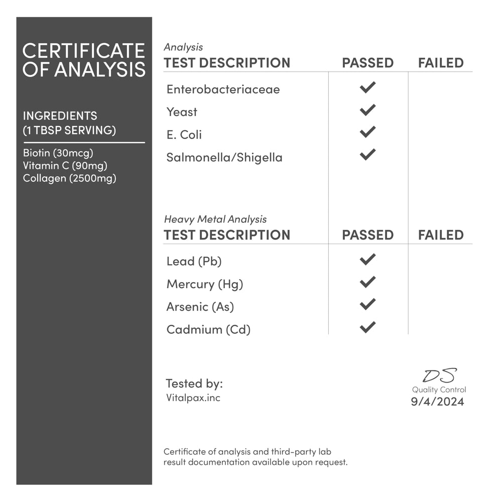 Third-party testing and quality certifications
