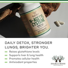 Double Wood NAC glutathione support image