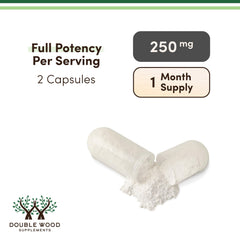 Gluten-free badge on Double Wood NMN packaging
