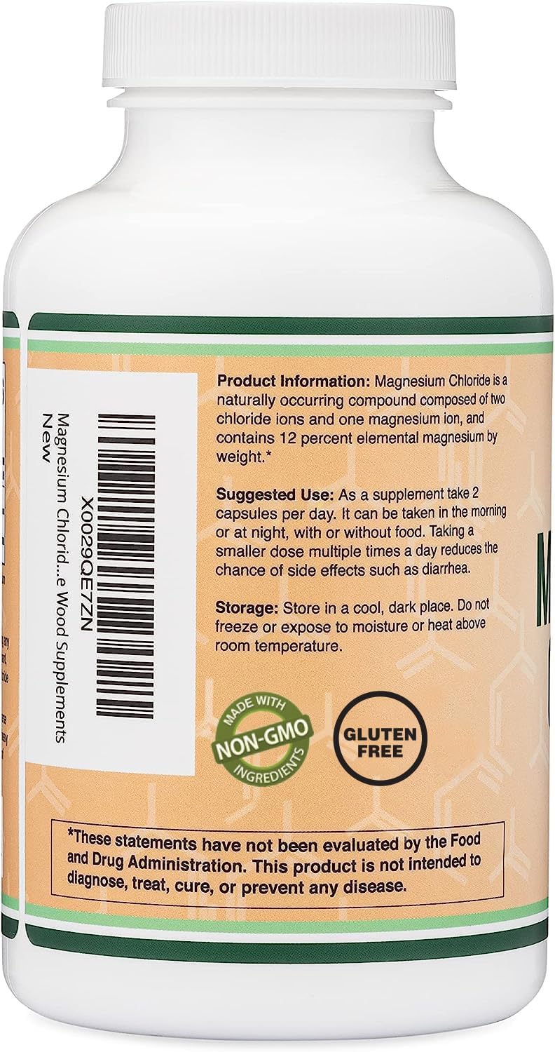 Double Wood Magnesium Chloride made in the USA with globally sourced ingredients.