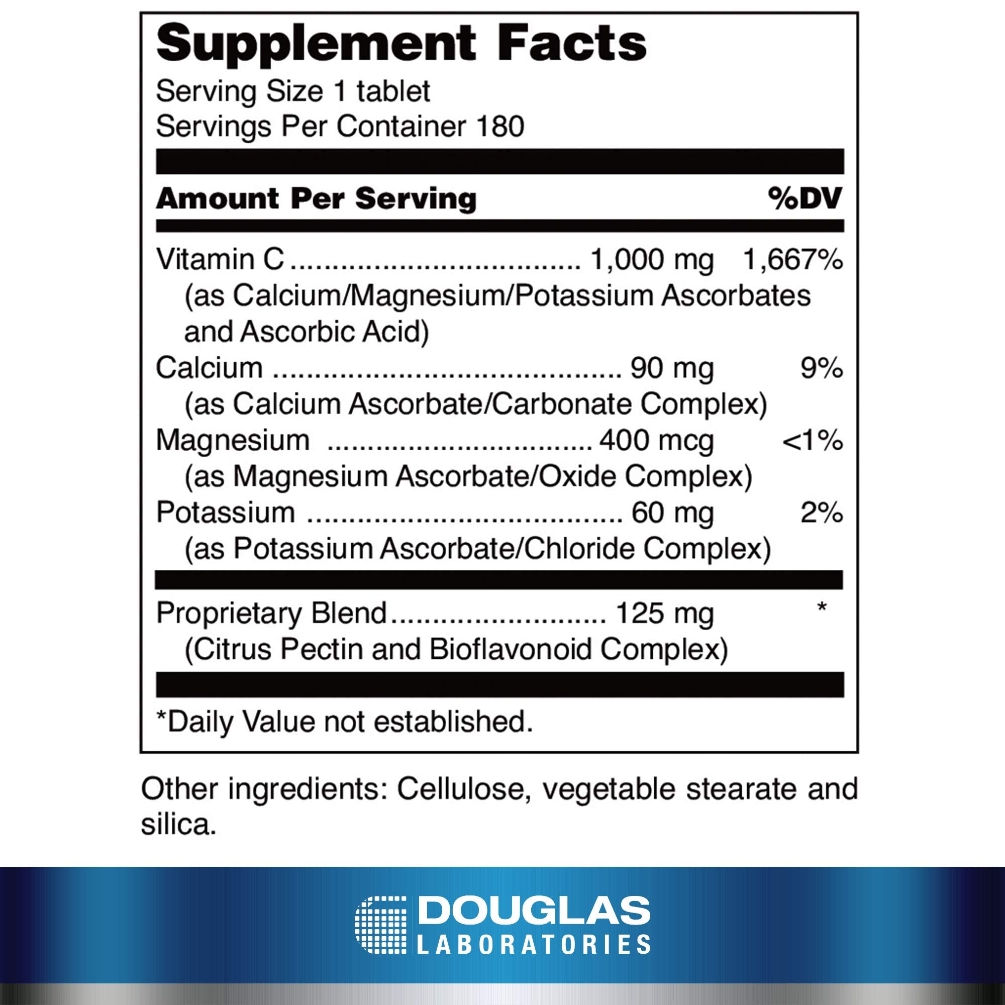 Ascorbplex 1000 front bottle image