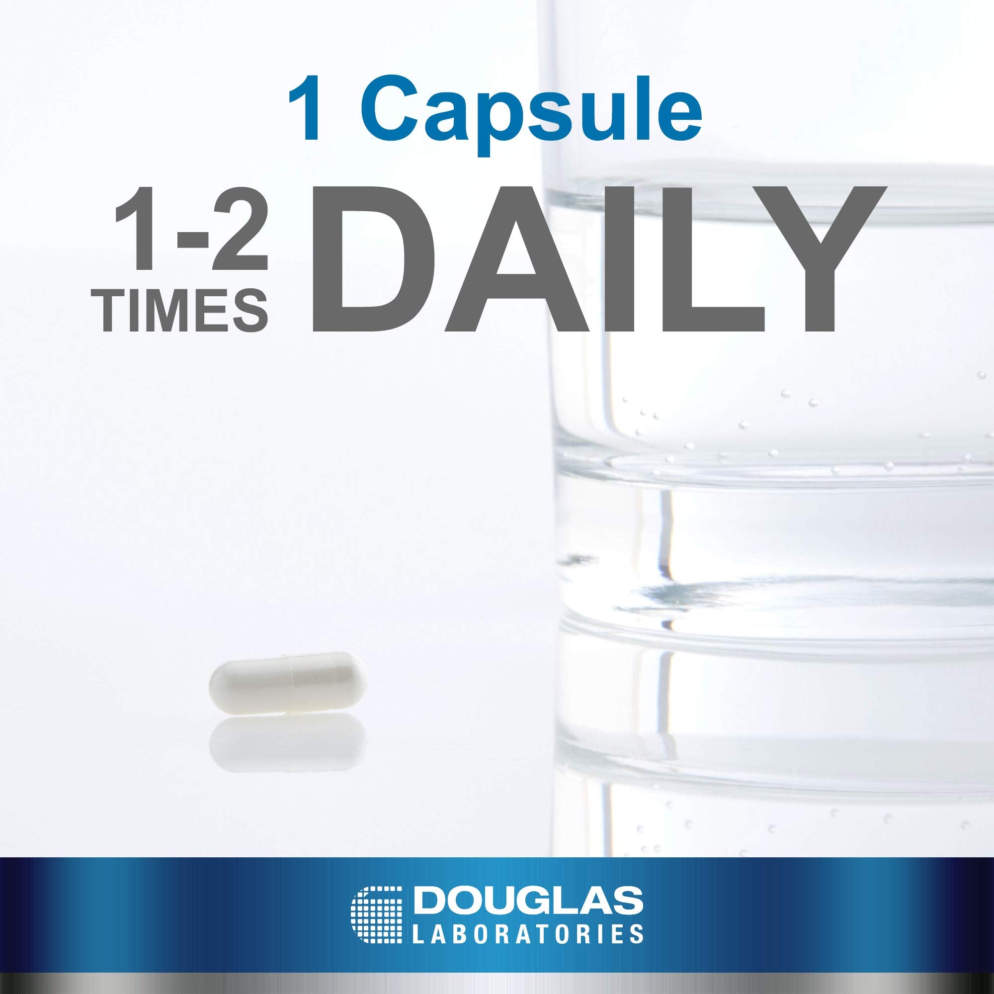 Biotin 8 mg capsules spilling from bottle