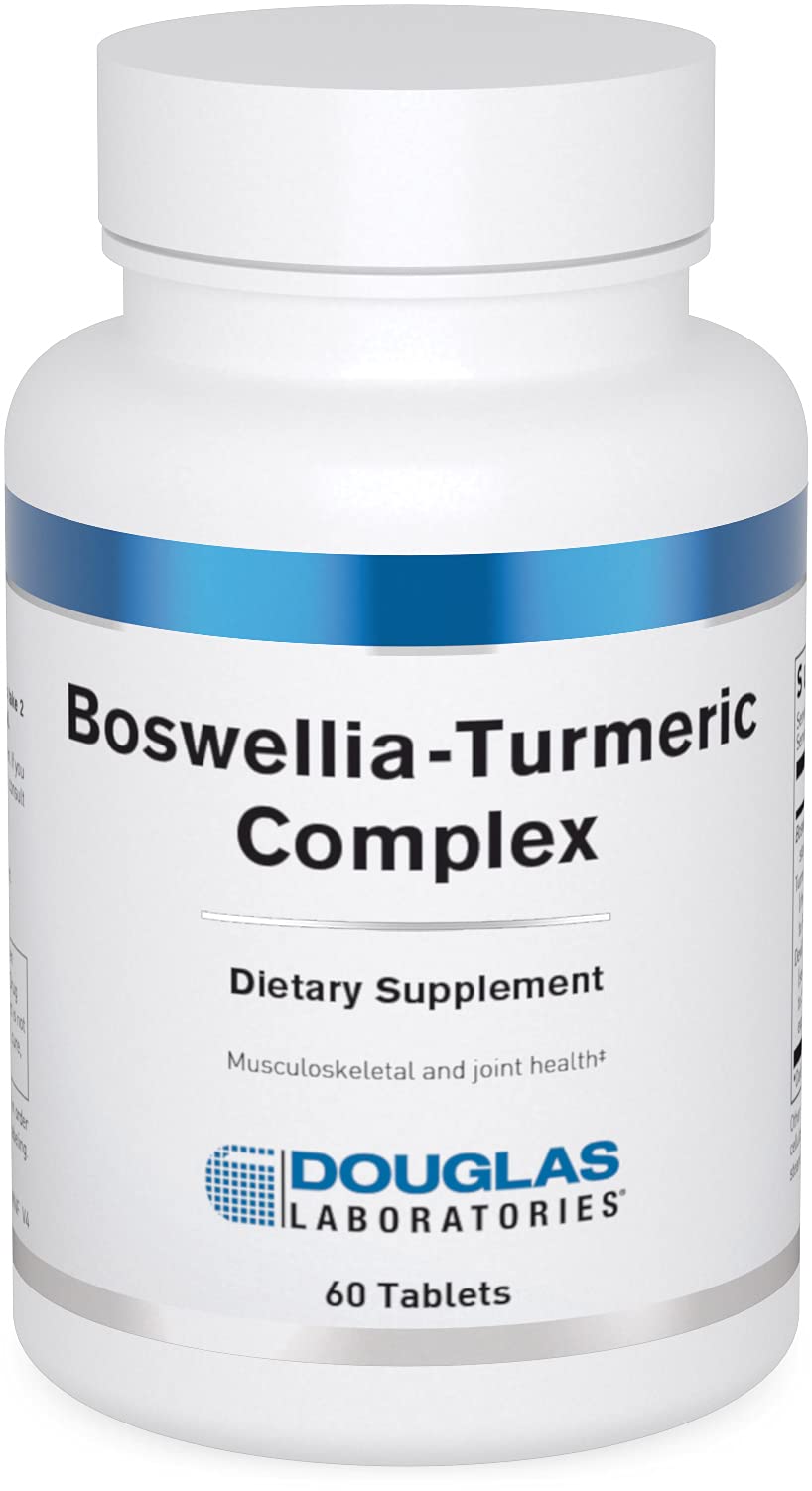 Douglas Laboratories Boswellia-Turmeric Complex bottle with 60 tablets