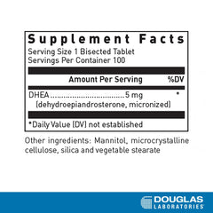 Micronized DHEA 5 mg tablet for faster absorption