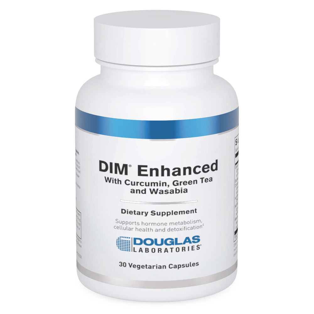 Douglas Laboratories DIM Enhanced 30-vegetarian capsules bottle