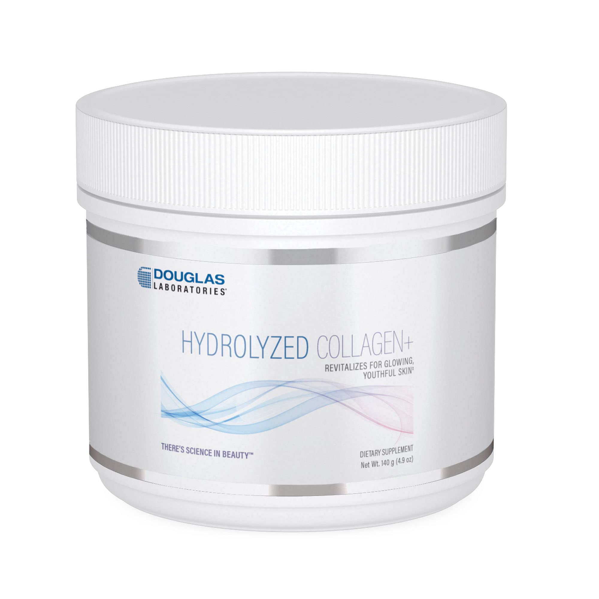 Douglas Laboratories Hydrolyzed Collagen+ bottle front with label