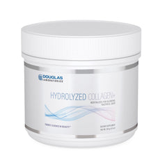 Douglas Laboratories Hydrolyzed Collagen+ bottle front with label