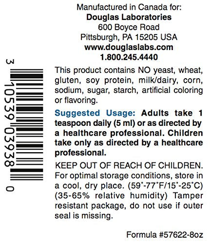 Serving size and supplement facts on bottle