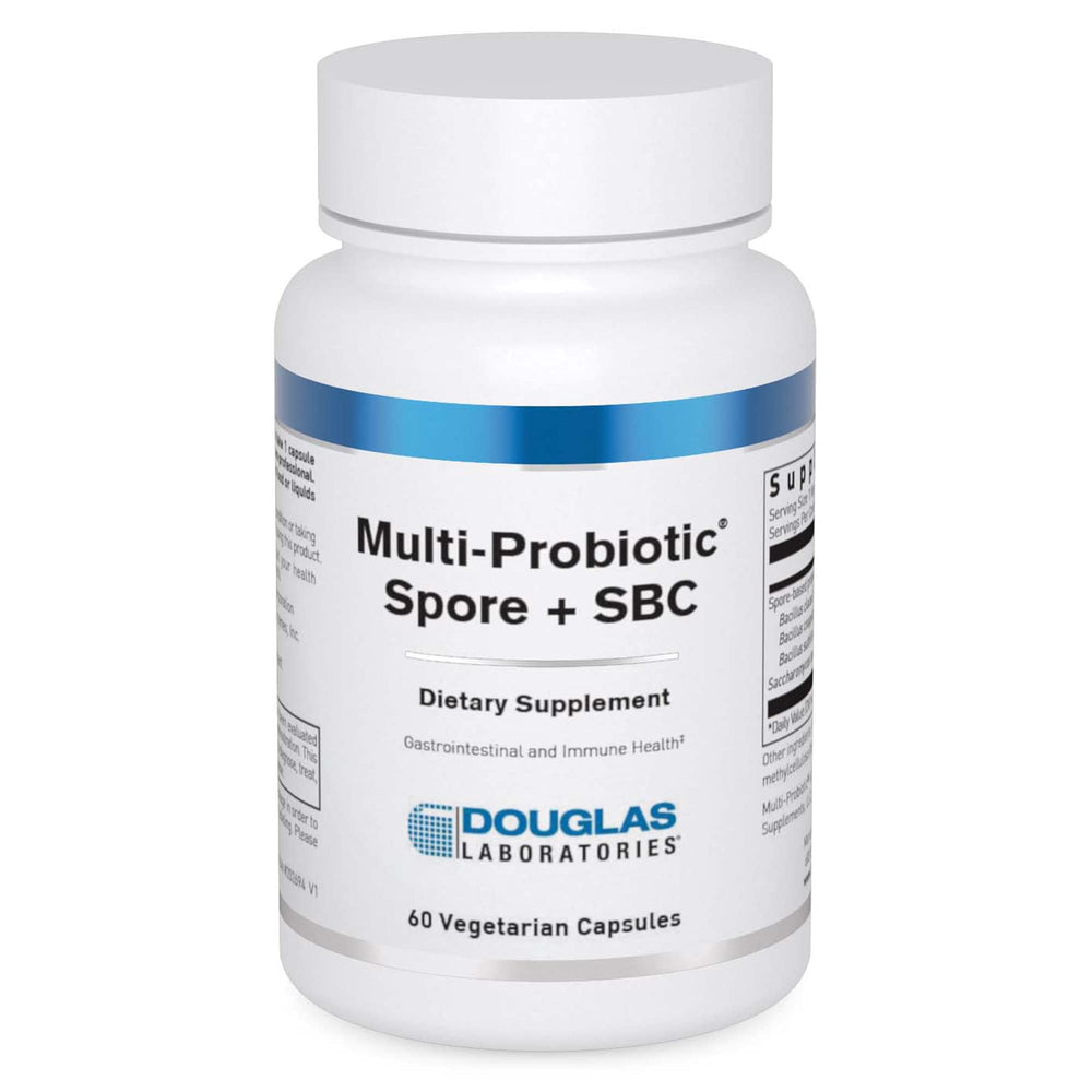 Douglas Laboratories Multi-Probiotic Spore + SBC bottle and label