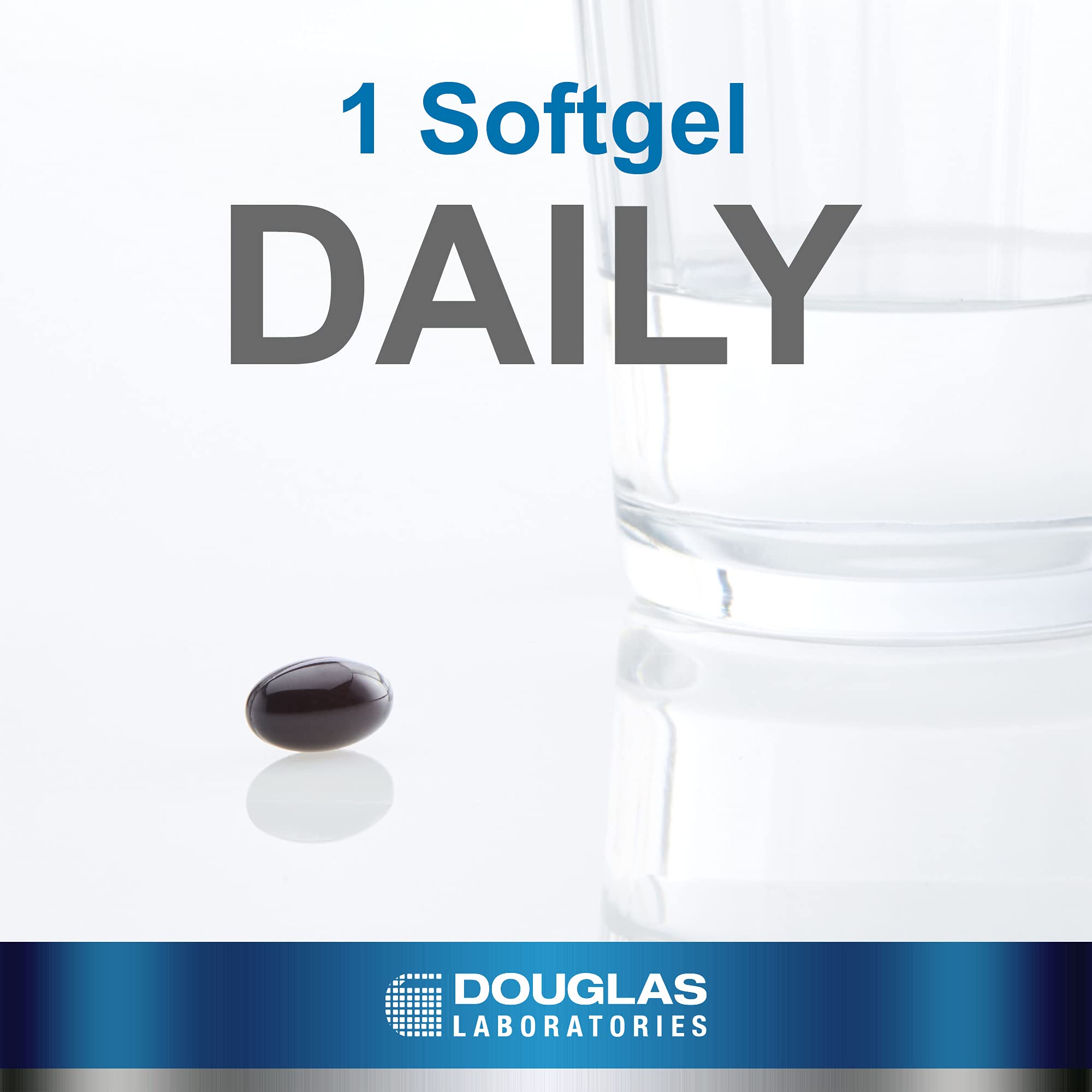 Close-up of Ubiquinol-QH capsules