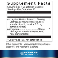 Astragalus Max-V capsules close-up
