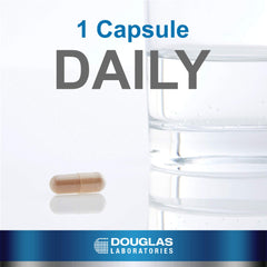 Front view of Douglas Laboratories Cat's Claw 100 capsules bottle