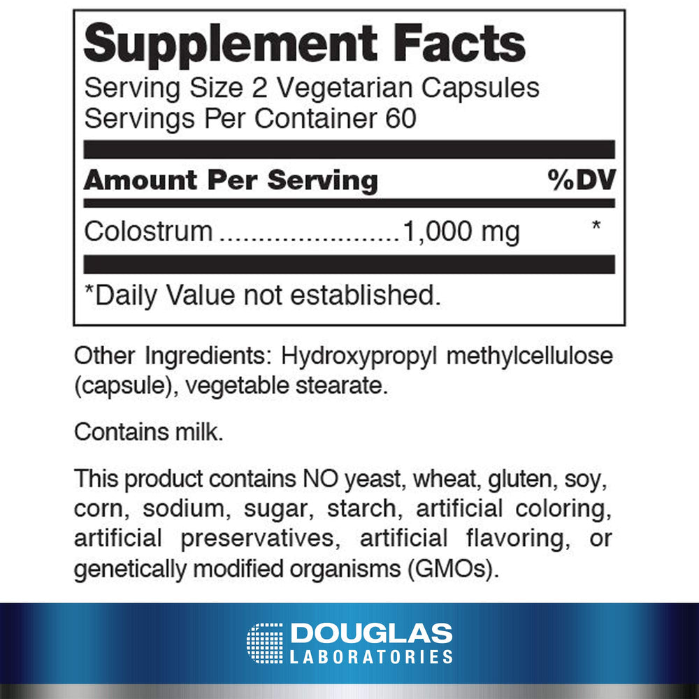 Colostrum from Douglas Laboratories – 100% Pure New Zealand – Product image 1