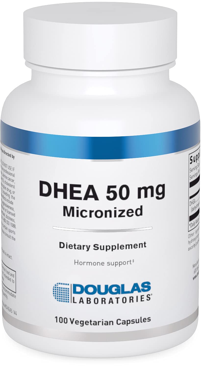 Douglas Laboratories DHEA 50 mg capsules bottle
