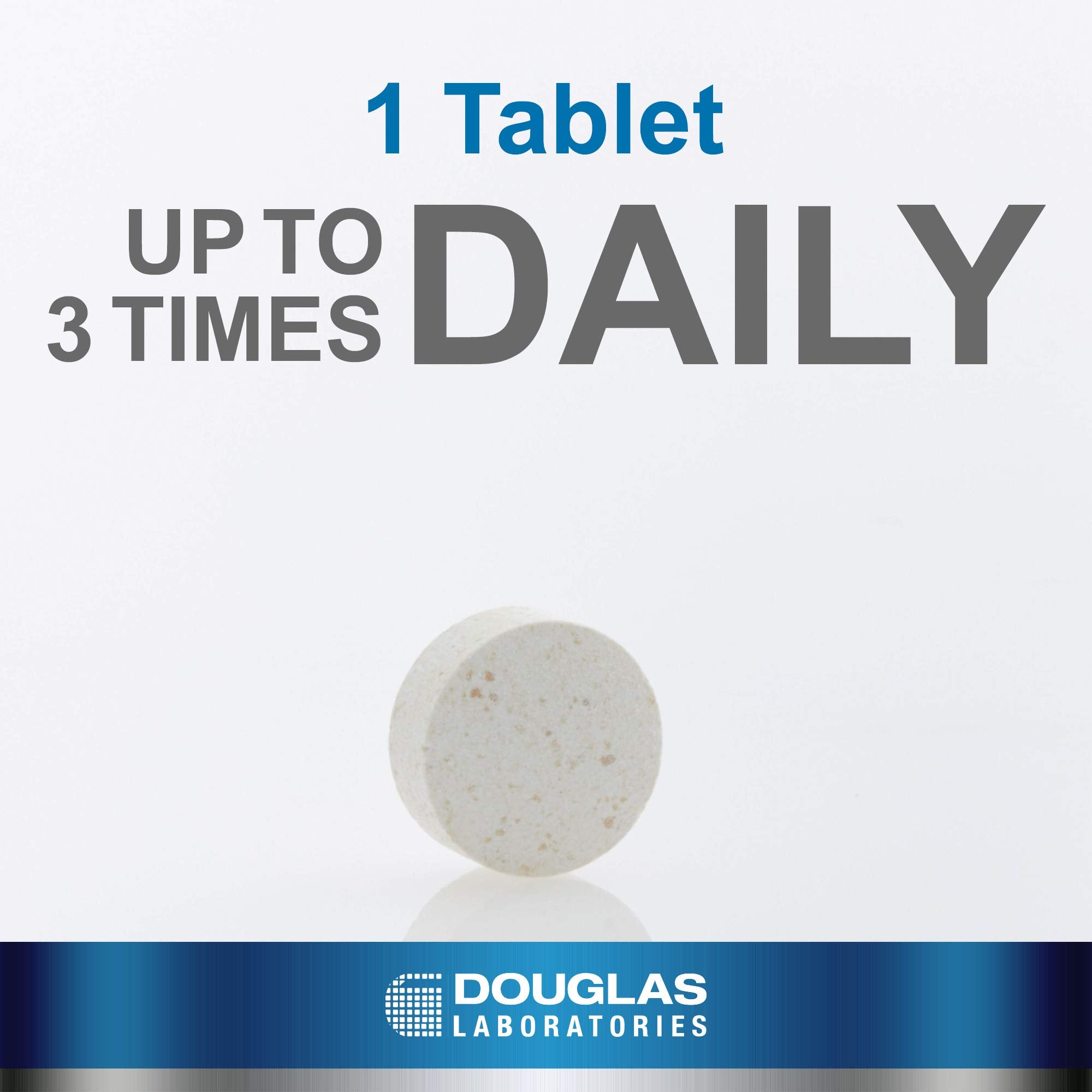 Berry-flavored chewable tablet designed for gluten and dairy support