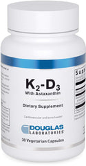 Product hero image of Douglas Laboratories K2-D3 with Astaxanthin vegetarian capsules