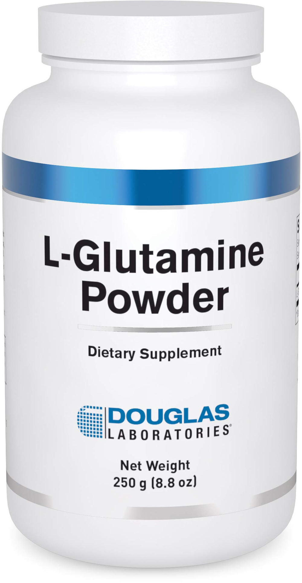 Douglas Laboratories L-Glutamine Powder bottle with label