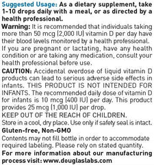 Hero image of Douglas Laboratories Liquid Vitamin D3 bottle