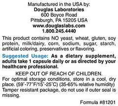 Bottle with Magnesium Oxide 100 Capsules and label
