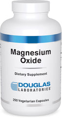 Douglas Laboratories Magnesium Oxide bottle and capsules