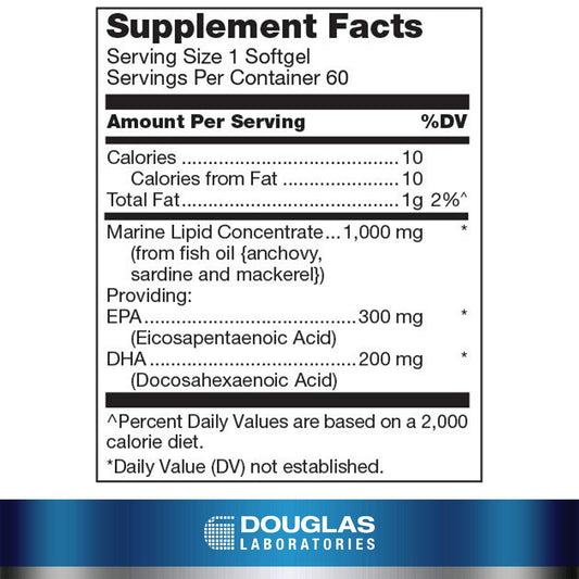 Douglas Laboratories Opti-EPA 500 bottle