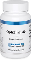 Douglas Laboratories Opti Zinc 30 mg label