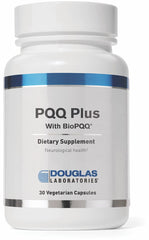 Douglas Laboratories PQQ Plus bottle front label