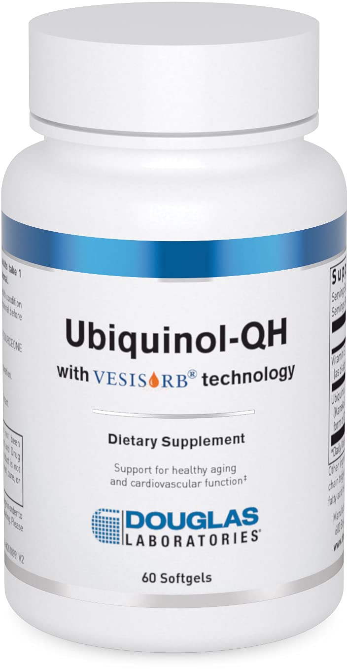 Douglas Laboratories Ubiquinol-QH 60 softgels bottle (hero image)