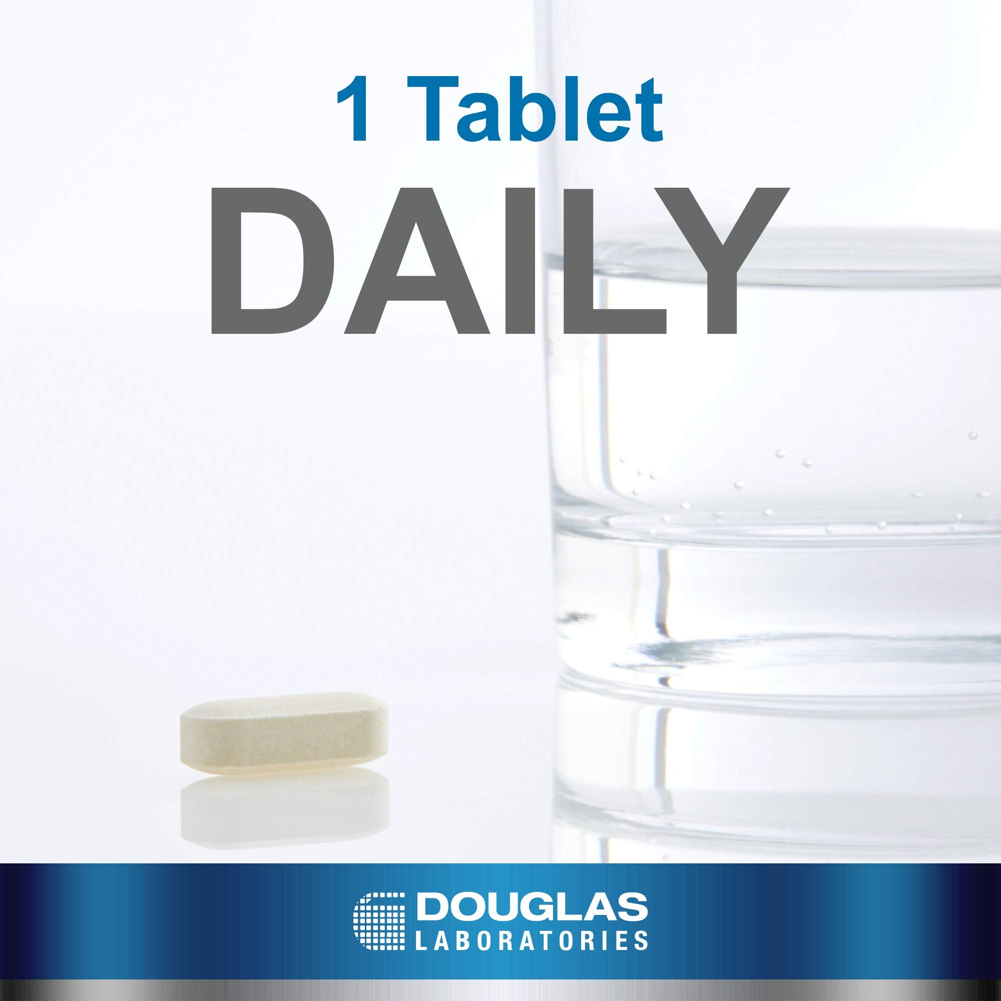 Vitamin C tablets on white surface