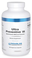 Bottle of Douglas Laboratories Ultra Preventive III capsules