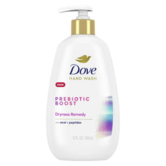 Dove Hand Wash Prebio Best Repair bottle front for gentle daily cleansing.