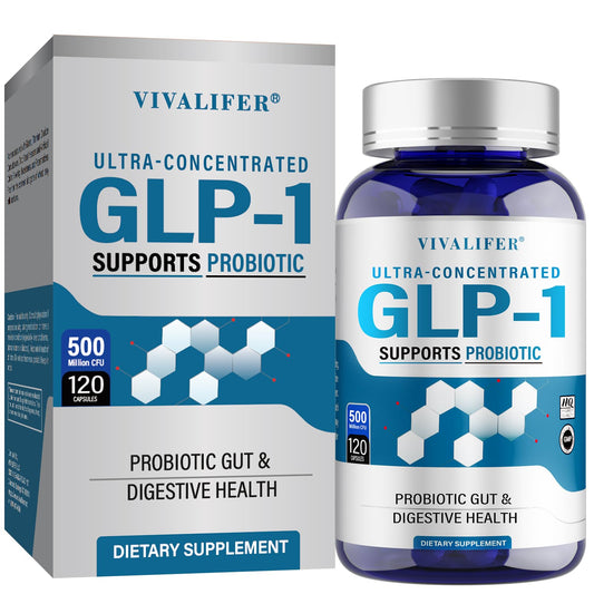 DQQI GLP-1 Booster bottle containing 120 capsules