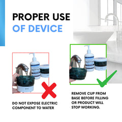 Crystal Soak Powder packaging for dental appliances