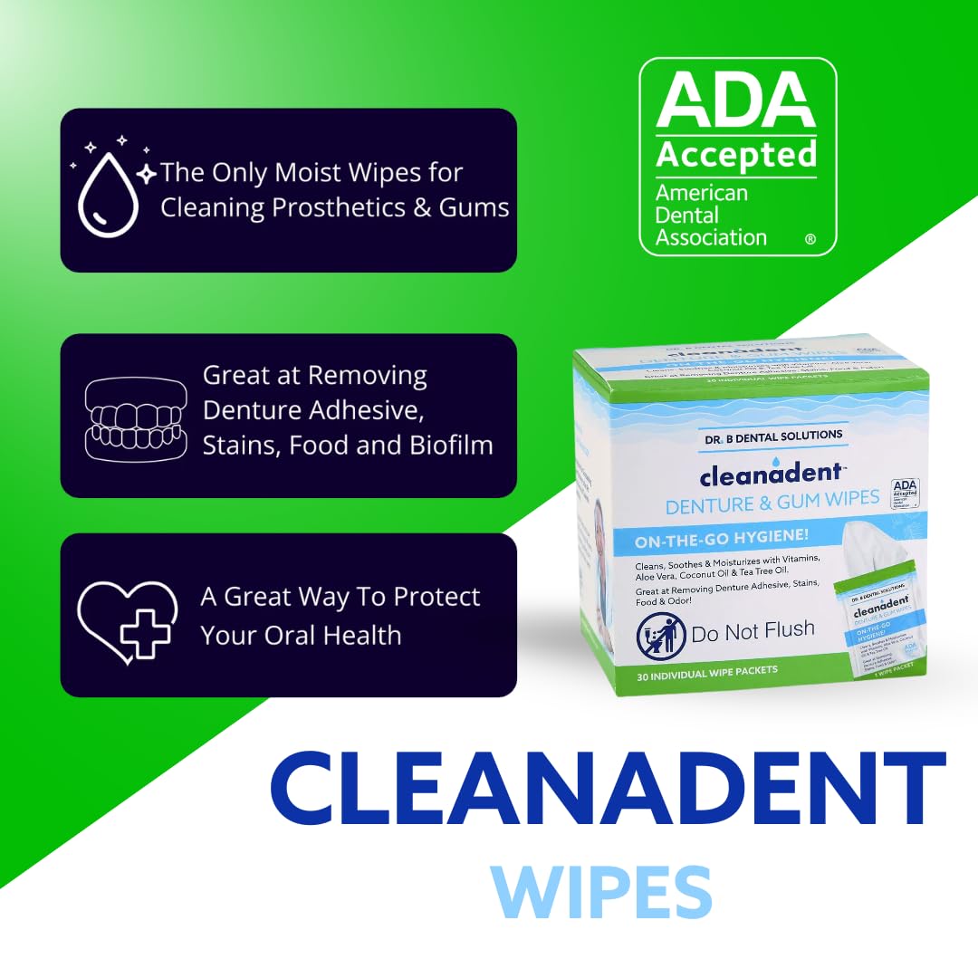 Ingredients and safety information for Cleanadent Wipes