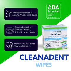 Ingredients and safety information for Cleanadent Wipes