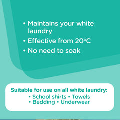 Close-up of Glowhite sachet granules