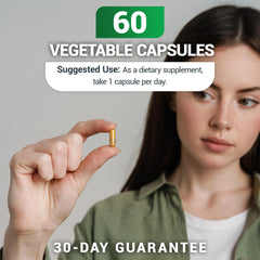 Capsule close-up and bottle