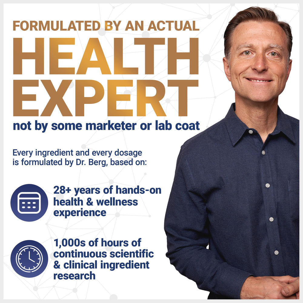 The Knowledge Doc branding Dr. Berg