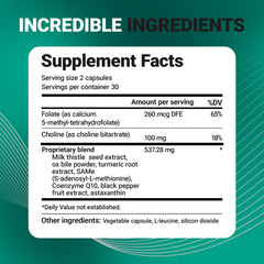 Graphic showing a 30-day supply of capsules