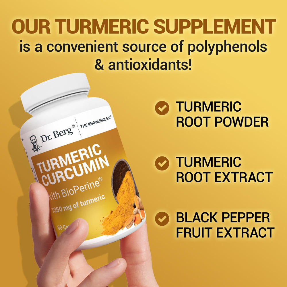 Label highlights 95% curcuminoids on bottle