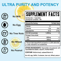 Purity and ingredient highlights on packaging