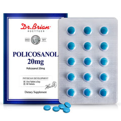 Dr. Brian Policosanol 20mg bottle – front view